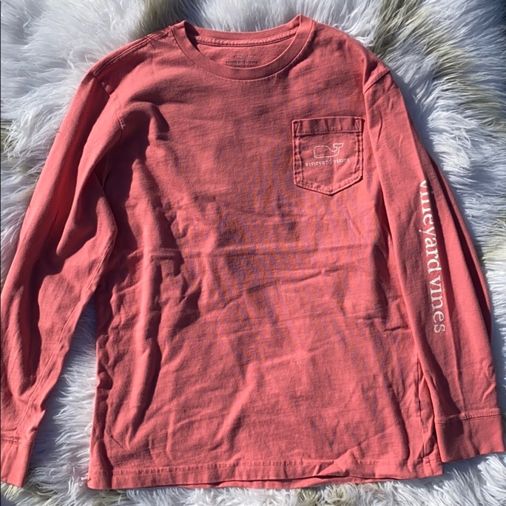 Long Sleeve Vineyard Vines Pocket T-Shirt